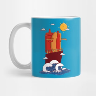 Romantic Hotdog Mug